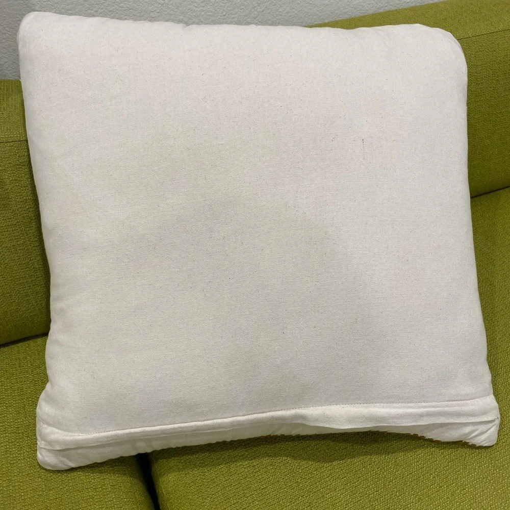 West Elm 20 inch square throw pillow